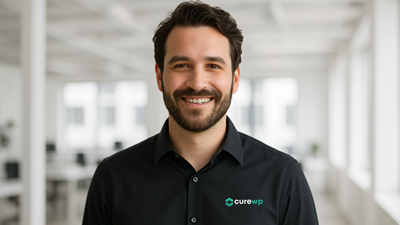 CureWP Mitarbeiter Jonas Becker