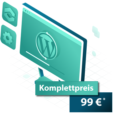 WordPress Installation zum Festpreis buchen